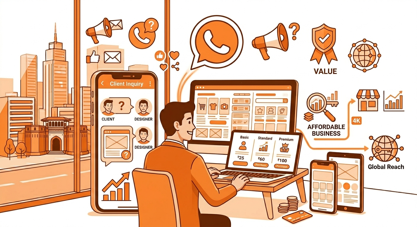 affordable website design in india