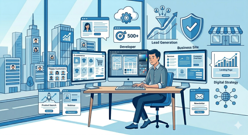 Website developer in Pune providing affordable web design services